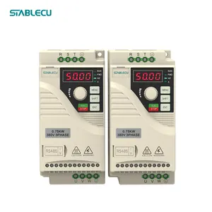 use single phase 220v to 3 phase 0.75kw 5.5kw 7.5kw 11kw 15kw pump electric motor converter variable frequency drive vfd