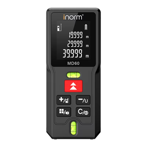 INORM MD60 OEM Télémètre laser numérique industriel 100 mètres Précision 2 mm 5000 mesures Pile AAA Construction 60 - Product Image 1