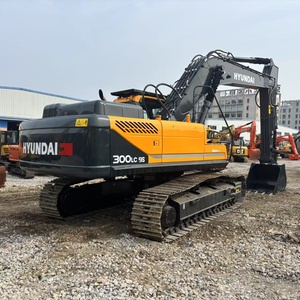 Grande excavatrice Hyundai 300 d'occasion de 30 tonnes |   Machinerie d'occasion importée de Corée, prête à l'emploi, Hyundai 300 d'occasion - Product Image 6