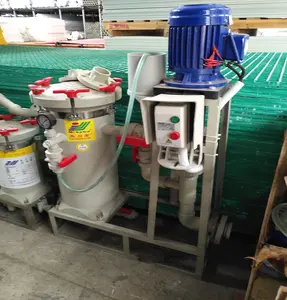 Chemical filter/nickel chrome plating filter with vertical pump