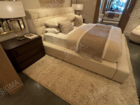 Meubles de chambre à coucher Mobilier d'intérieur de chambre à coucher en bois massif king size de haute qualité avec cadre en bois