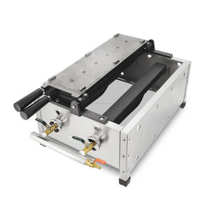 Máquina Comercial Eléctrica para Hacer Waffles Redondos, Máquina para Hacer Waffles Crujientes de Acero Inoxidable para Cafetería - Product Image 2