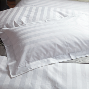 高級ストライプホテル綿100% サテン羽毛布団カバー寝具セットメーカー直販 - Product Image 4