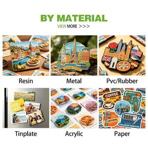 Magneti per Frigorifero Personalizzati in Resina 3D Souvenir Turistici di Diverse Città e Paesi Europei - Product Image 2