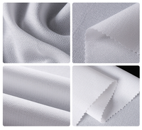 Usine PA PES 300D 200D 75D 150D Métier à tisser à jet d'eau tissé Interfaçage fusible Tissu d'entoilage Matériaux de couture Costumes Manteau
