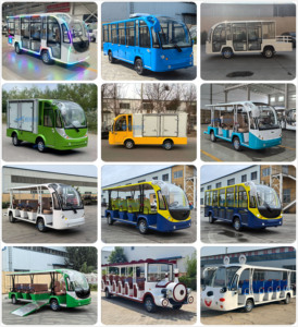 Autobús Eléctrico Urbano de 17 Plazas con Certificación CE para Tours, Vehículo Cómodo para Recorridos Turísticos con Motor - Product Image 5
