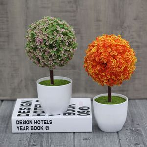 メーカーはギフト用の鉢植え付きの人工植物であるシングルリコリスボール人工植物をよく販売しています - Product Image 3