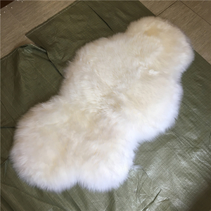 Gant de lavage en laine d'<span class=keywords><strong>agneau</strong></span> pour voiture, décoration intérieure, peau de mouton - Product Image 3