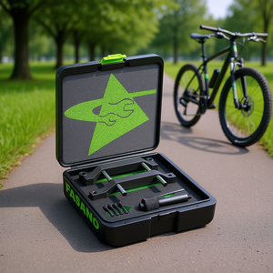 Fasano – ensemble d'outils de débrassage de chaîne de vélo, Kit de réparation de vélo professionnel en 3 pièces pour l'entretien des vélos de route et de montagne - Product Image 3