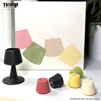 Boîte d'emballage personnalisée en carton pour cire fondante avec insert découpé, boîte cadeau rigide pour bougies d'aromathérapie, expédition e-commerce
