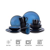 Ensembles de tasses et soucoupes de luxe exquis Ensemble d'assiettes et de bols de haute qualité Usage domestique pour les restaurants