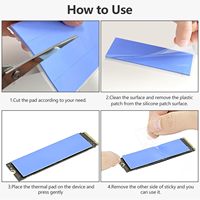 Feuille de dissipation thermique en silicone couleur personnalisée, découpée sur mesure/en rouleau, classe de résistance au feu V-0 pour la gestion thermique des serveurs PC/postes de travail