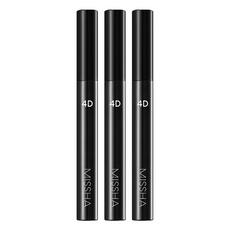 Per MISSHA 4D per Mascara 7g nero 3 pz arricciatura impermeabile lunga durata forme crema Gel senza crudeltà - Product Image 1