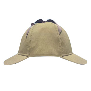 Sombrero de portador de doble ala Dairui para adultos y niños minimalista Color sólido básico ligero ciervo caza Detective sombrero - Product Image 6