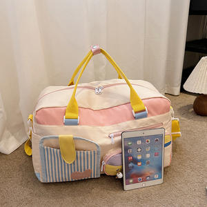 Bolsa de Viaje Deportiva para Mujer, Gran Capacidad, Ligera, para Yoga y Gimnasio, con Separación para Ropa Húmeda y Seca, Bolsa de Mano Premium para Pasar la Noche - Product Image 5