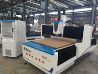 Machine de gravure CNC sur bois SUDA à 3 axes, broche 5,5 kW, déplacement 1300x2500 mm, gravure acrylique, broche simple, moteur 220V/380V, pompe à engrenages