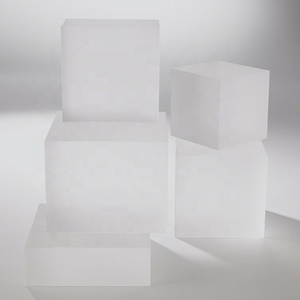 Modern Clear Acrylic <strong>Cube</strong> Riser <strong>Display</strong> Decorative White Jewelry <strong>Cube</strong> <strong>Display</strong> Acrylic Riser Plastic Square <strong>Display</strong> <strong>Cube</strong> - Product Image 5