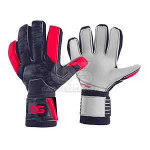 Gants de gardien de but personnalisables de haute qualité avec cuir de haute qualité et design de logo - Product Image 1