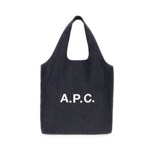 Bolso de mano realizado en cuero sintético caracterizado por un logotipo impreso contrastante en la parte delantera. -Cuero sintético tonal incorporado - Product Image 1