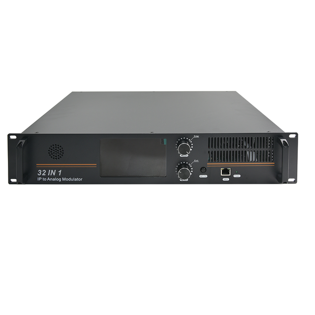 CSP-2500C  32 In1 64 In1 IP to Analog Modulator Digital TV Headend