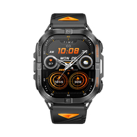 Reloj Inteligente GPS para Exteriores K72, Pantalla AMOLED de 2.1'', Resistente al Agua 3ATM, Estilo Deportivo con Brújula, Linterna LED Integrada