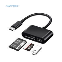OEM USB Type C Micro à USB lecteur de carte SD pour ordinateur portable adaptateur de carte mémoire SD