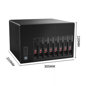 เซิร์ฟเวอร์ BKHD Xeon E5 V4 8 Bay NAS พร้อมพอร์ต LAN 4 ช่อง 2 พอร์ต 5G DDR4 รองรับ Dual M2 NVMe แบบ Hot Swap - Product Image 2