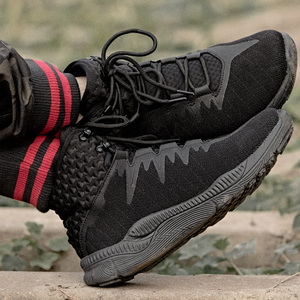 Stivali da lavoro da trekking da <span class=keywords><strong>uomo</strong></span> del deserto di combattimento di nuovo design all'ingrosso - Product Image 5