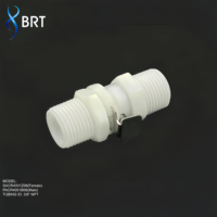 Raccord rapide de remplacement en acétal 1/4 3/8 NPT BSPT à filetage mâle pour raccords rapides CPC PLC