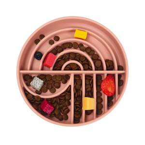 Fábrica Atacado Bom Preço Premium Outdoor Portátil Anti-choke Anti Slip <span class=keywords><strong>Pet</strong></span> Lento Lambendo Alimentador Tigela - Product Image 4