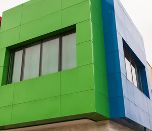 Revêtement Alucobond Asianray MKS00111 au design moderne pour hôtels, alliage d'aluminium léger, revêtement PE PVDF, blanc <span class=keywords><strong>anthracite</strong></span> gris - Product Image 5