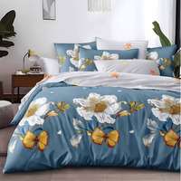 Vente en gros de draps de lit en molleton de grande taille de 7 pièces de designer pour lit de ville