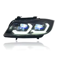 YLA Nouvelle édition pour accessoires BMW E90 Phares 2005-2012 pour BMW E90 Série 3 Phares halogènes xénon et phare de voiture 12v