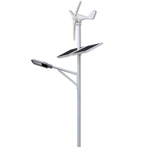 Fabbrica alta lumen 30w 60w 80w 100w 120w all'aperto impermeabile vento solare ibrido led lampione stradale - Product Image 1