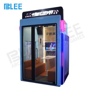 Mini cabina personalizada KTV <span class=keywords><strong>Karao</strong></span>, Sala insonorizada, máquina de karaoke de autoservicio, cabina de karaoke insonorizada que funciona con monedas - Product Image 3