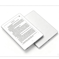 Pembaca Ebook E Ink 6 Inci E707 Sistem RTOS Layar Sentuh Resolusi Tinggi 212 PPI Pembaca E Portabel Mendukung EPUB TXT OEM ODM