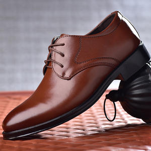 Zapatos Formales de Negocios para Hombre <span class=keywords><strong>Fuxiang</strong></span> 2025, Modelo 2069, de Cuero Artificial, con Entresuela de Goma, Cierre con Cordones, Transfronterizos - Product Image 4
