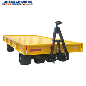 餐饮行业物流运输和建筑用定制重型10t载重量平板拖车 - Product Image 2