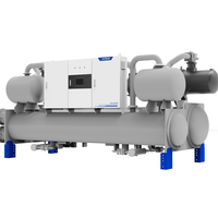 Enfriadores de Agua Centrífugos Industriales Turbocor de Frecuencia Variable, Motor de Enfriador con Rodamiento Magnético de Levitación Sin Aceite, 1060KW, Ahorro de Energía
