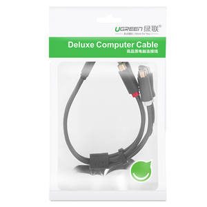 Câble audio stéréo UGREEN 3,5 mm mâle vers 2 RCA femelle, adaptateur en Y plaqué or, rouge et blanc, pour casque - Product Image 6