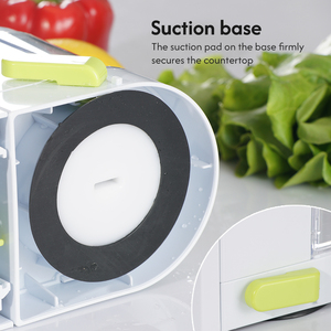 Rau xoắn ốc <span class=keywords><strong>Slicer</strong></span> 4 lưỡi Rau spiralizer cầm tay xoắn ốc cắt - Product Image 3