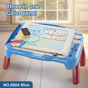 Pizarra de Dibujo Magnética 3 en 1 Personalizada para Niños, Pizarra de Escritura Magnética para Niñas/Niños Pequeños, Escritorio Borrable, Juguete de Dibujo DIY - Product Image 3