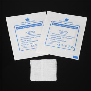 Compressas de Gasa Estériles Desechables 5x5cm para Heridas, Uso Único, Certificación CE - Product Image 4