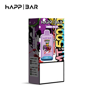 Original Happ Bar 40K 50K 30K Puffs EU Warehouse Happy Elfvapr Happbar Solos Packaging <strong>Geeks</strong> HappBar Disposable Box Packaging - Product Image 6