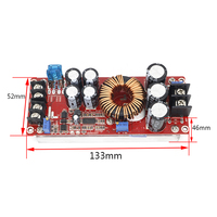 Module d'alimentation élévateur de tension 1200W 20A - Convertisseur 8-60V vers 12-83V