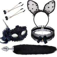 DKKtech Plug anal queue de renard, jouets anaux pour femmes, cosplay, plug anal, jouet sexuel, costume animal, jeu sexuel