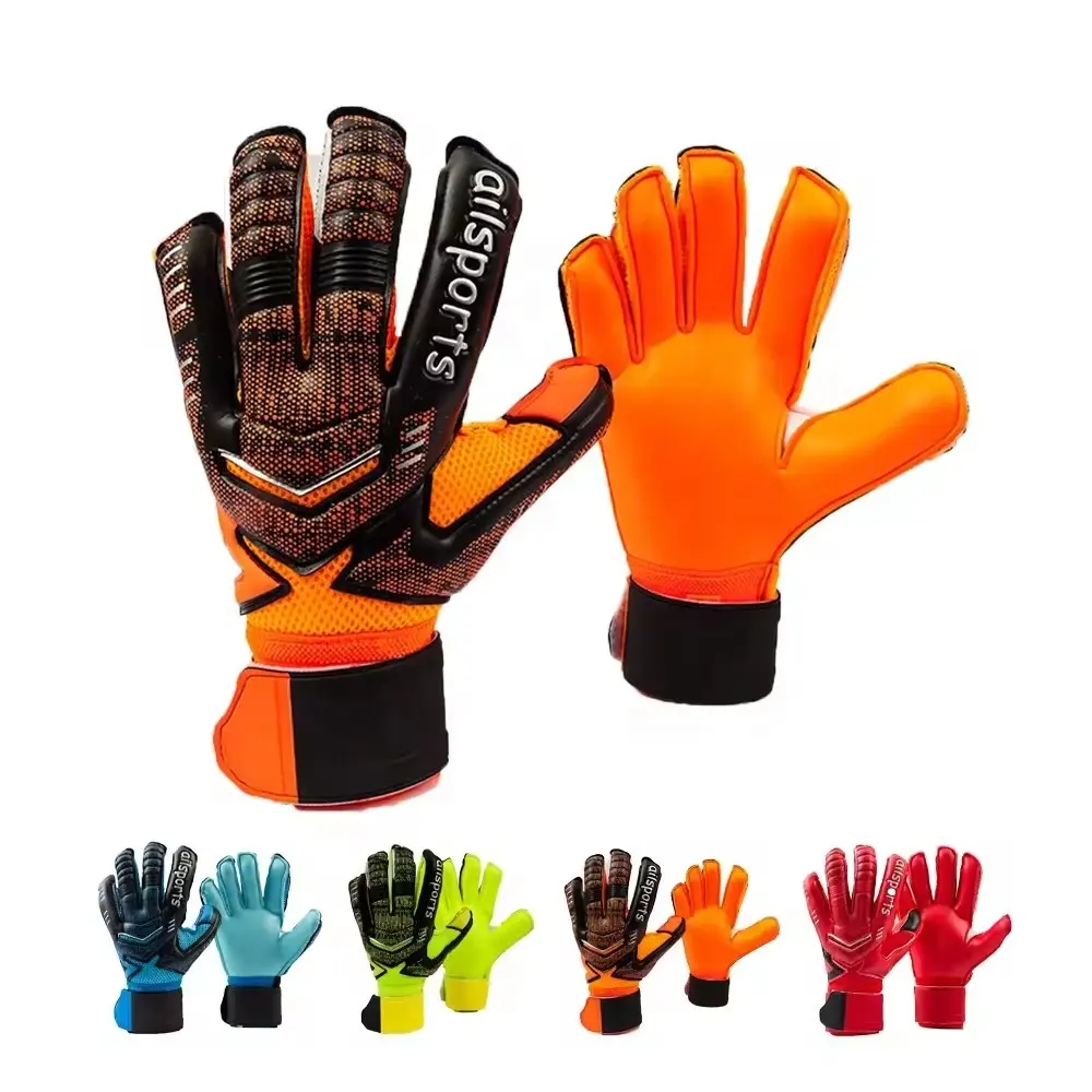 Hot Selling Fabriek Prijs Custom Sport Ontvanger Handschoen Voetbal Handschoenen Jeugd Sublimatie Amerikaanse Voetbal Keeper Handschoenen