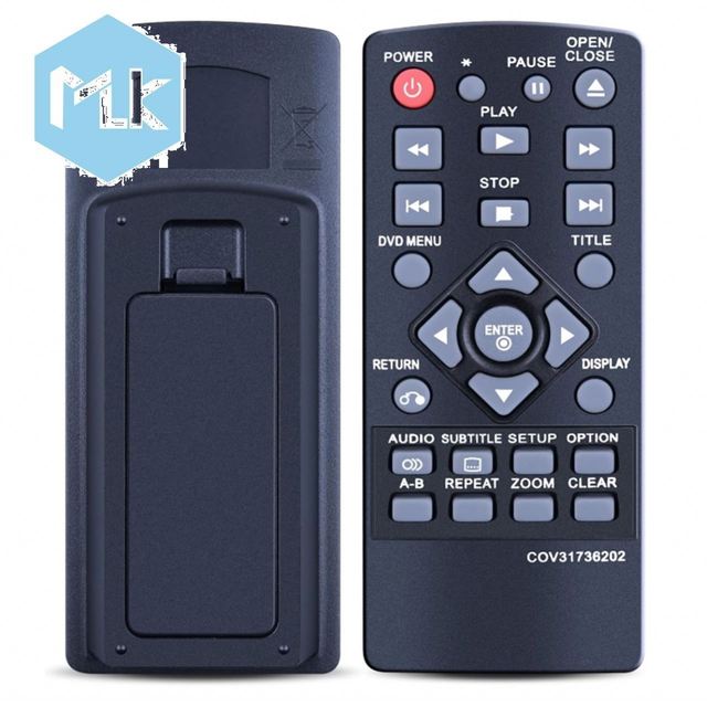 MLK New COV31736202 Replace Remote Control Use for LG Blu-Ray Disc DVD Player DP132 DP132NU DP132-H DP132H