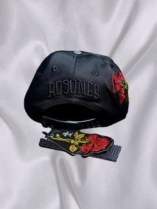 Gorra de Béisbol de Malla Deportiva con Bordado a Mano de Alta Calidad, Diseño Personalizado al por Mayor de Fábrica, Rosones <span class=keywords><strong>Tito</strong></span> Doble P G5 Dorado - Product Image 4