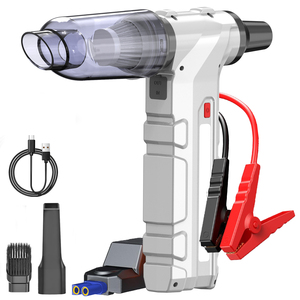 Démarreur de voiture 4-en-1 Hasatek 800A avec aspirateur sans balais, <span class=keywords><strong>batterie</strong></span> LiFePO4 21800mAh, chargeur sans fil Qi - Product Image 1